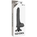 Miniatyrbillede 7 af 8: Basecock - Realistic Vibrator 2-1 Sort 18,5 Cm -O- 4 Cm