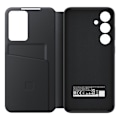 Miniatyrbillede 5 af 5: Originalt cover til Samsung Galaxy S24 kortlomme Smart View Wallet sort