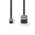 Pikkukuva 2 / 4: AOC USB-kaapeli | USB-C™ Uros | HDMI™ liitin | 18 Gbps | 50.0 m | Pyöreä | PVC | Musta | Pakkaus