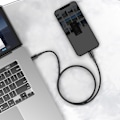 Pikkukuva 9 / 9: Kaapeli iPhonelle USB-C - Salamannopea lataus 20W 1m - musta