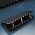 Pikkukuva 4 / 9: Kotelon kansi Samsung S24 Ultralle läpällä ja jalustalla Eco Leather View Case musta