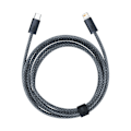 Pikkukuva 2 / 9: Kaapeli iPhonelle USB-C - Lightning Power Delivery 20W 2m - harmaa