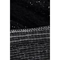 Miniatyrbillede 7 af 7: Akryl-bademåttesæt (3 stykker) Wave - Sort