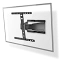 Miniatyrbild 1 av 9: Full Motion TV Väggfäste | 43 - 90 " | Maximal stödd skärmvikt: 50 kg | Tiltbar | Vridbar | Minsta väggavstånd: 19,6 mm | 2 vridpunkter | ABS / metall