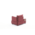 Miniatyrbillede 7 af 8: 1-sædet sofa flyve højre - Claret Rød