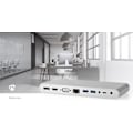 Miniatyrbillede 8 af 9: USB Docking Station | USB 3.2 Gen 1 | USB-C™ Han | DisplayPort Hun / HDMI™ Hun / RJ45 Hun / VGA Hun / 2 x 3.5 mm Hunstik / 2x USB-C™ / 4x USB-A | 0.20