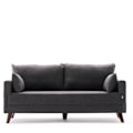 Miniatyrbillede 7 af 9: 2-Sæder Sofa Bella Sofa Til 2 Pr - Antracit
