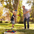 Miniatyrbillede 6 af 9: 11 stk Cornhole kaste spil