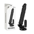 Pikkukuva 4 / 7: Basecock - Realistic Vibrator Remote Control Musta 21 cm -O- 4 cm