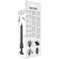 Pikkukuva 7 / 7: Basecock - Realistic Vibrator -kaukosäädin musta 18,5 cm -O- 4Cm