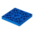 Miniatyrbillede 2 af 7: Hjørne stabile plader stabelbare 21x21x3,3cm - sæt med 4 stk.