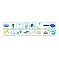 Miniatyrbillede 9 af 11: Ramme havepool 366 x 76 cm 16 i 1 Bestway 56681