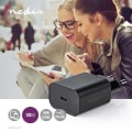 Miniatyrbillede 2 af 9: Vægoplader | 32 W | Hurtigopladningsfunktion | 1.5 / 2.0 / 2.5 / 3.0 A | Antal output: 1 | USB-C™ | Automatisk Valgt Spænding