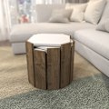 Miniatyrbillede 4 af 8: Sofabord Lori - Hvid, Valnød