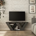 Miniatyrbillede 1 af 4: TV stativ Pipralla - antracit