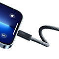 Pikkukuva 4 / 9: Kaapeli iPhonelle USB-C - Lightning Power Delivery 20W 2m - harmaa