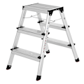 Miniatyrbillede 1 af 7: Sikker, foldbar 2x3 trinstige til hjemmebrug - 240 cm rækkevidde