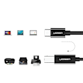 Miniatyrbillede 4 af 6: Printerkabel USB-C - USB-B 480Mb/s 2m sort
