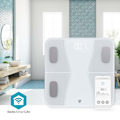 Miniatyrbillede 2 af 9: SmartLife Personvægt | Bluetooth® | Ben / BMI / BMR / Fedt / Muskler / Vand / Vægt | 12 | Maksimal belastning: 180 kg | Android™ / IOS | ABS / Glas |