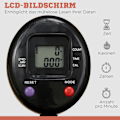 Miniatyrbillede 7 af 10: Minitrampolin Lcd-Skærm 102 Cm Fitnesstrampolin Med 4-Vejs Højdejusterbart Håndtag Op Til 100 Kg
