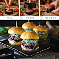 Miniatyrbillede 4 af 5: Herzberg hamburgerpresser og pandekagebager