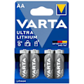 Pikkukuva 1 / 2: Ultra Lithium AA / LR6 -akku 4 kpl