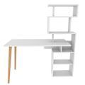 Miniatyrbillede 4 af 5: Studiebord Vina - Hvid