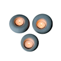 Pikkukuva 4 / 5: Kynttilänjalkasetti (3 kpl) Donut 175