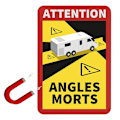 Pikkukuva 1 / 7: Magneettitarra "Attention Angles Morts!" matkailuauto