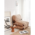 Miniatyrbillede 1 af 7: 1-sædet sovesofa Fold Kadife - Camel