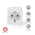 Pikkukuva 1 / 9: SmartLife Älypistorasia | Zigbee 3.0 | IP21 | Virtamittari | 3680 W | Hybrid (CEE 7/7) | 0 - 55 °C | Android™ / IOS | Valkoinen | 1 kpl