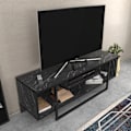Miniatyrbillede 4 af 7: TV Stand Asal 120 - Sort