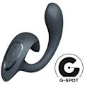Pikkukuva 1 / 6: Satisfyer - G For Goddess 1 Rabbit Vibrator Tummanharmaa