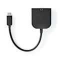 Miniatyrbillede 3 af 4: USB-C™ Adapter | USB 3.2 Gen 1 | USB-C™ Han | DVI-D 24+1-Pins Hun | 1080p | 0.20 m | Runde | Nikkelplateret | PVC | Sort | Box