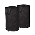 Miniatyrbillede 1 af 8: 2 stk. havetasker 120-liters sort