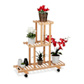 Miniatyrbillede 1 af 9: Hylde til planter i bambus
