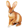 Miniatyrbillede 1 af 8: Havefigur hare 21x11x27,5 cm