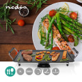 Miniatyrbillede 2 af 9: Teppanyaki Bord Grill | Bageplade (l x w): 47.5 x 26.5 cm | 5 Varmeindstillinger