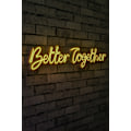 Miniatyrbillede 2 af 9: Dekorativ Plast Led Belysning Better Together - Gul