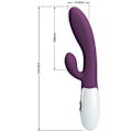 Miniatyrbillede 8 af 11: Pretty Love - Alvis Rabbit Vibrator & Purple G-Spot