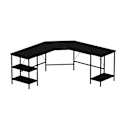 Miniatyrbillede 4 af 6: Study Desk Power L - 8537 - Sort