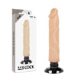 Pikkukuva 4 / 8: Perushana - Realistic Vibrator 2-1 Liha 20 cm -O- 4 cm