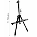 Miniatyrbillede 4 af 11: Maler staffeli 23669