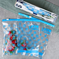 Miniatyrbillede 2 af 8: Ziplock madposer 27x26 cm 10 stk.
