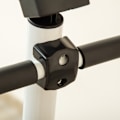 Miniatyrbillede 9 af 10: Stepper Fitness Swing Stepper med LCD-skærm og håndtag Hjemmetræner til hjemmet op til 100 kg Stål ABS Grøn 55 x 44 x 108 cm