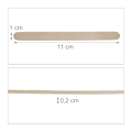 Miniatyrbillede 4 af 6: Popsicle sticks i træ 700 stk