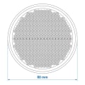 Pikkukuva 7 / 7: Heijastin keltainen 60mm itseliimautuva 2 kpl läpipainopakkauksessa