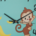 Pikkukuva 6 / 8: Seinäkello Monkey lapsille