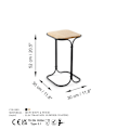 Miniatyrbillede 6 af 6: Sofabord Shb-001-A
