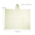 Miniatyrbild 4 av 8: Regnponcho för engångsbruk, uppsättning om 20 Gul one size